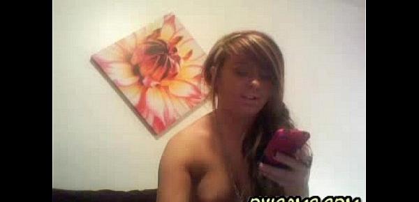  Hot babe on webcam amateur (36)